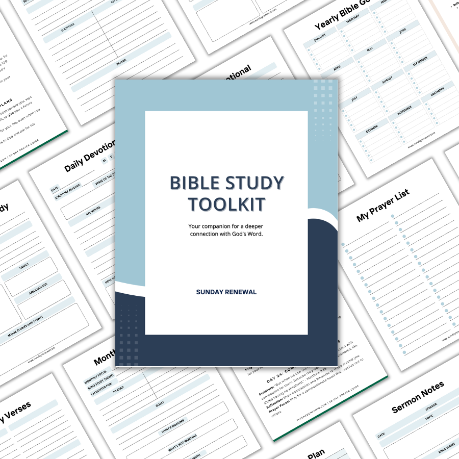 Bible study toolkit