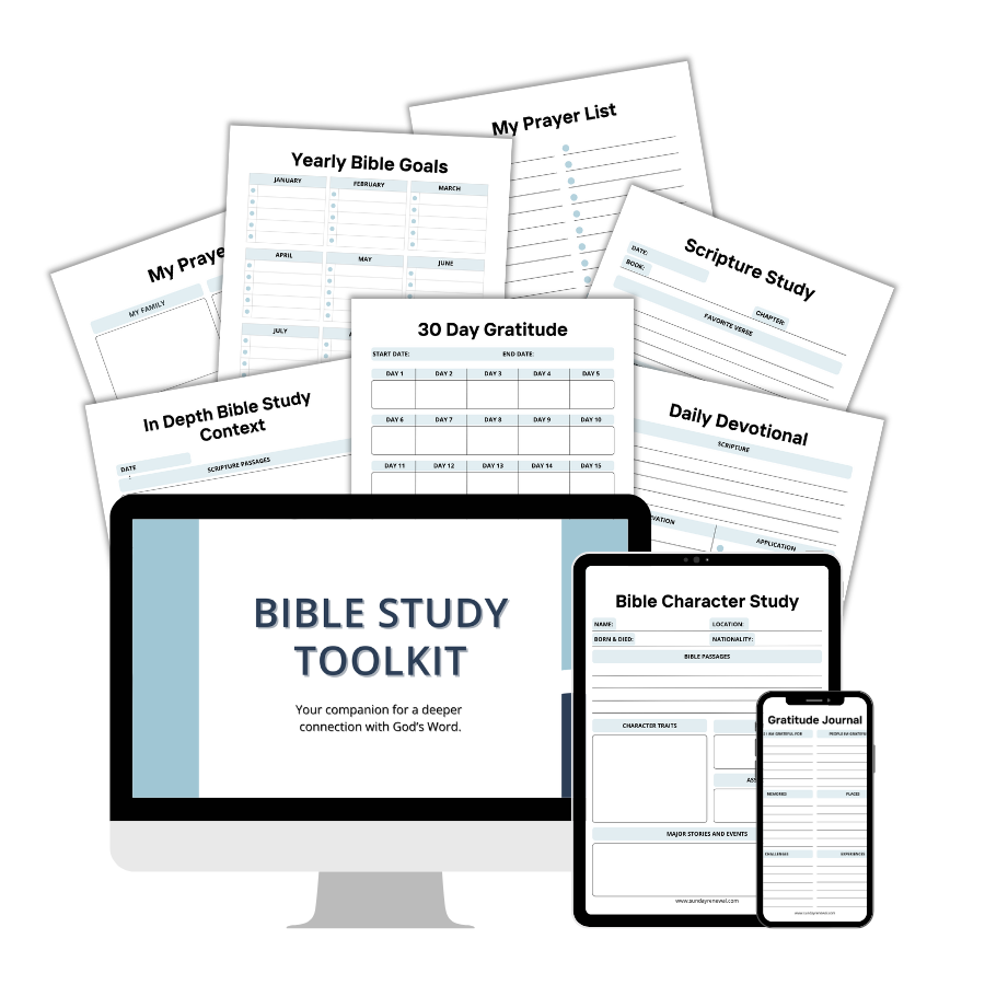 Bible study toolkit