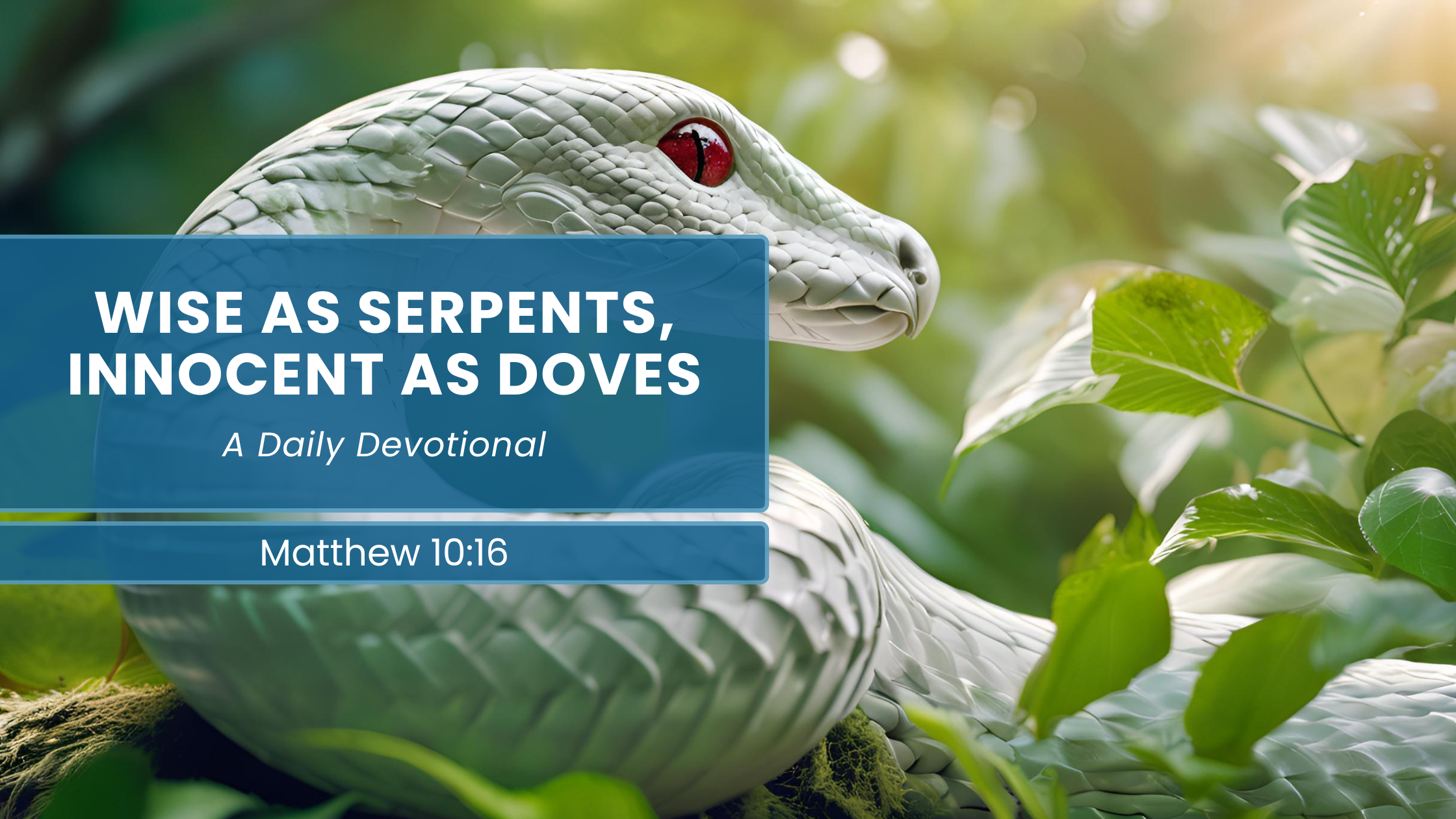 Wisdom in navigating challenges as a follower of Jesus